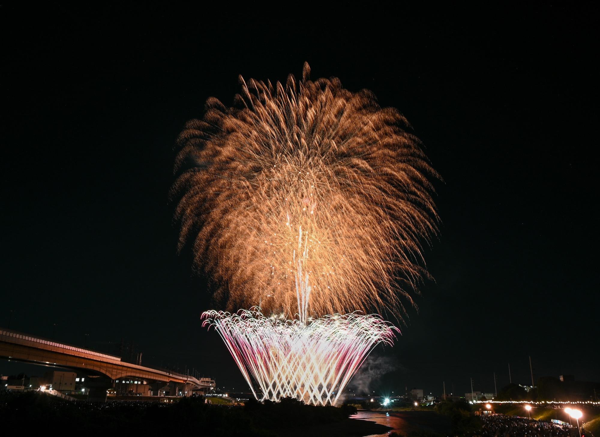 8月17日 第76回猪名川花火大会のイメージ